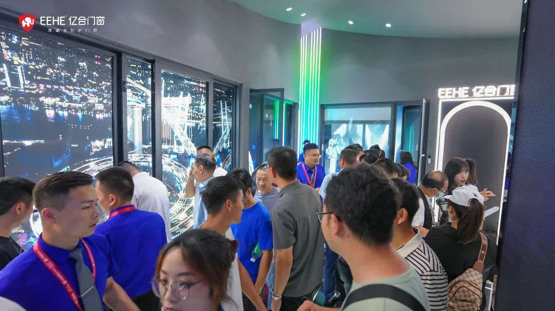 直擊2023廣州建博會現場，億合門窗以實力出圈，全新形象展廳人氣爆棚！