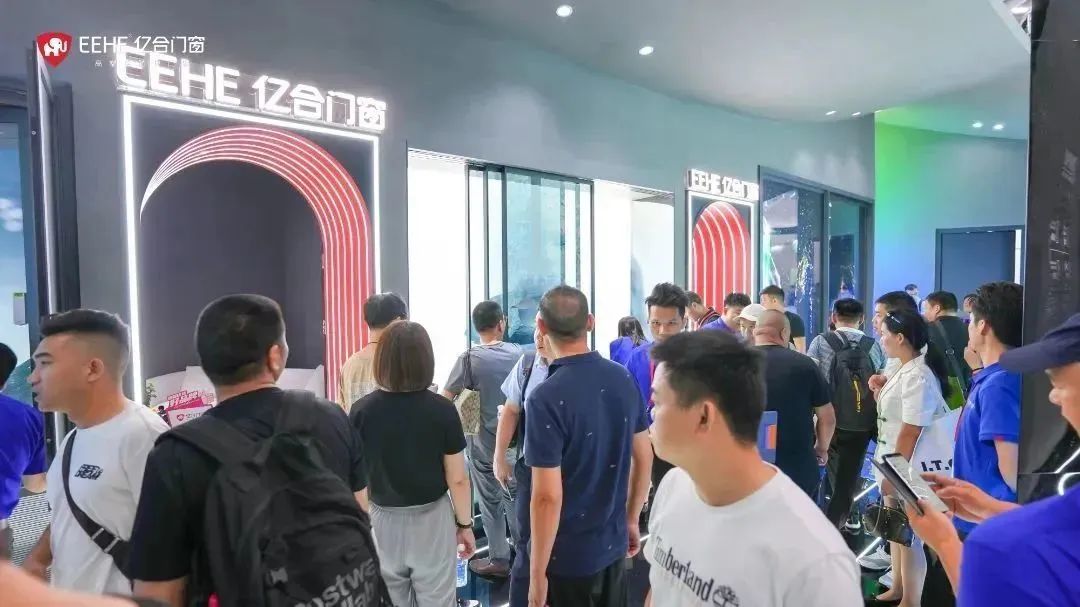 直擊2023廣州建博會現場，億合門窗以實力出圈，全新形象展廳人氣爆棚！