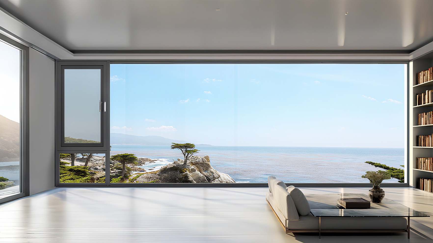 巴黎印象系列斷橋平開窗-外開