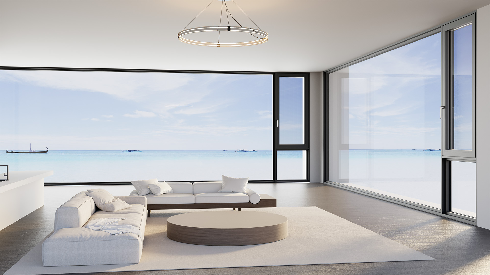 貝加爾湖斷橋平開窗（雙內開）