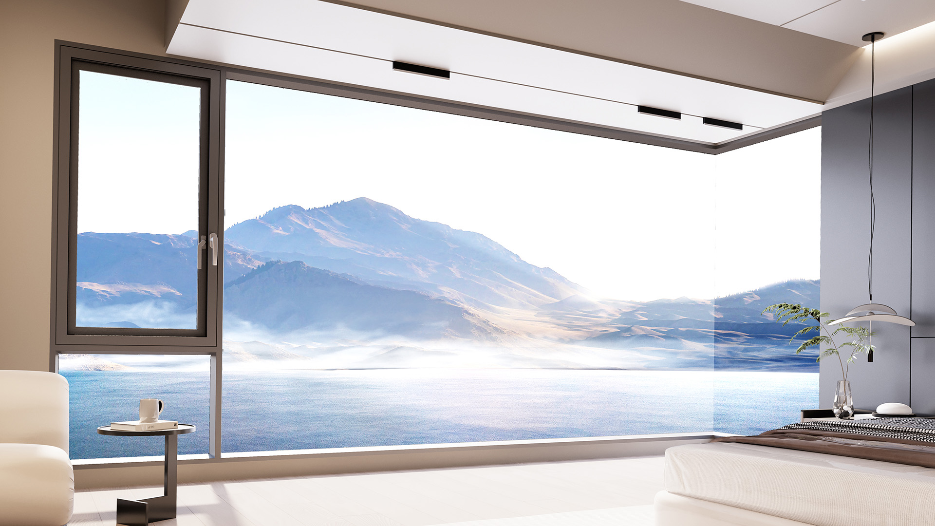 丹楓白露斷橋平開窗（外開）